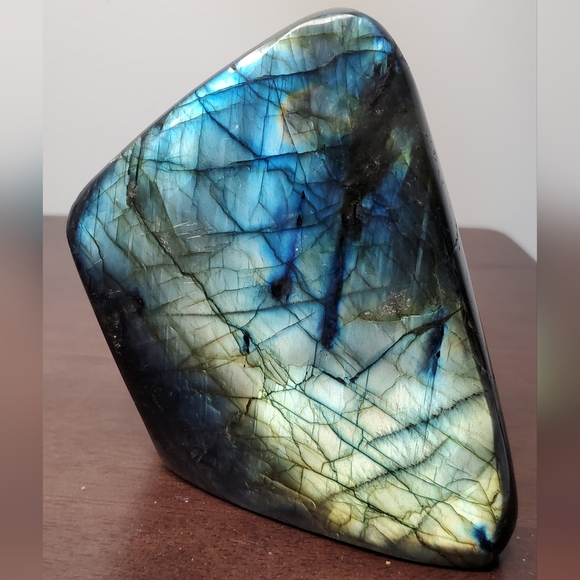 Labradorite Crystal Freeform 0.97 Pounds - Picture 3 of 13